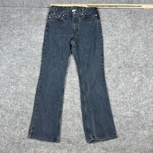 Guess Jeans Womens Size 30 Black Bootcut Dark Wash Classic 5‎ Pocket Denim Pants